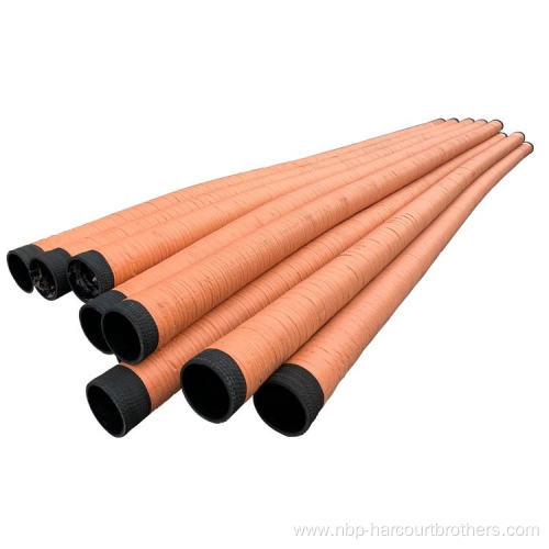 flexible water pump mud suction dredging discharge hose